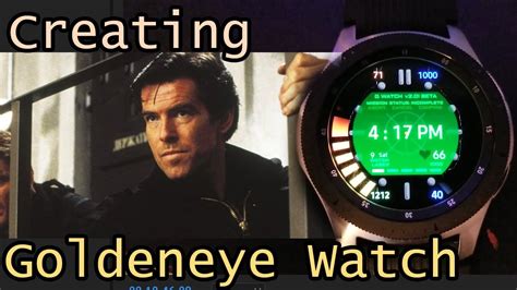 goldeneye galaxy watch face.